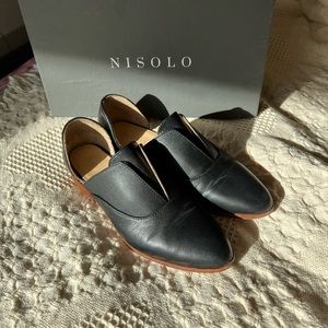 Nisolo Emma d’Orsay Oxford size 7 noir black